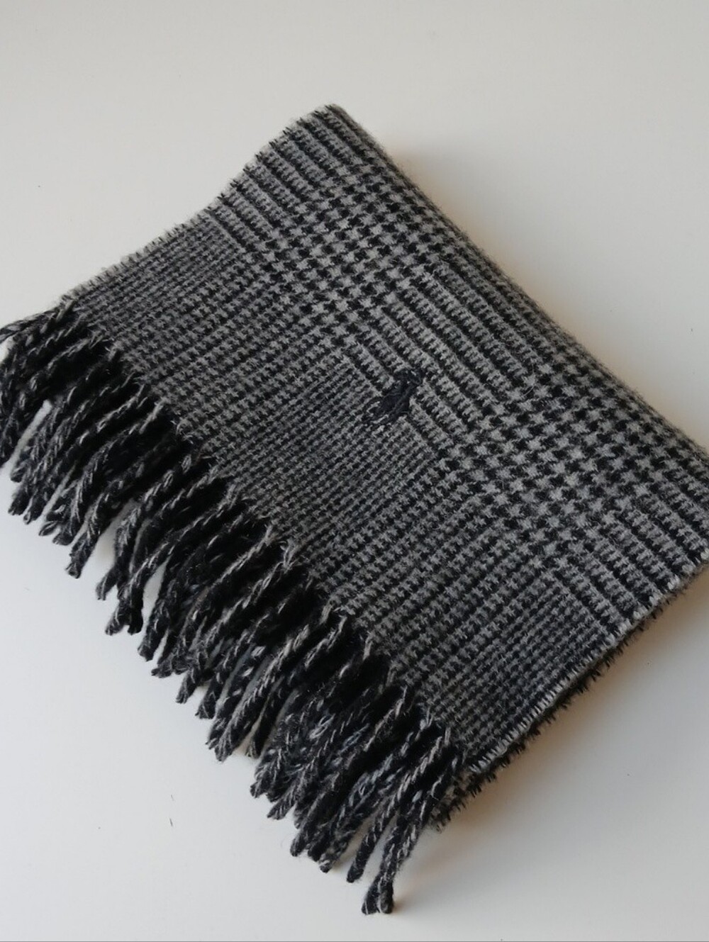 Polo Ralph Lauren Lambswool Glen Plaid Scarf